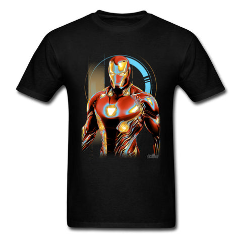Iron Man T Shirt Black