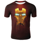 Iron Man 3D Print T-shirt