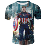 Iron Man 3D Print T-shirt