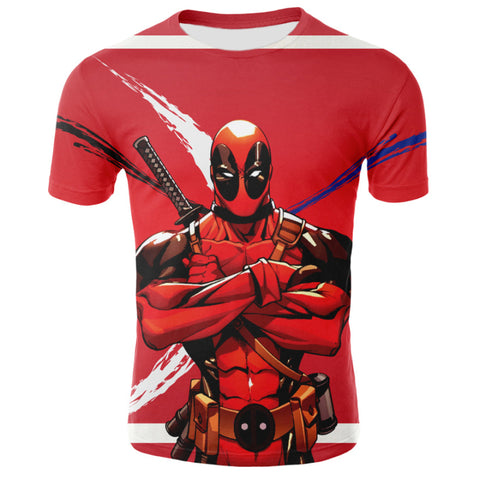 Deadpool 3D T-Shirt